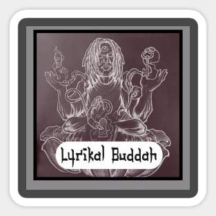 Lyrikal Lotus Logo Sticker